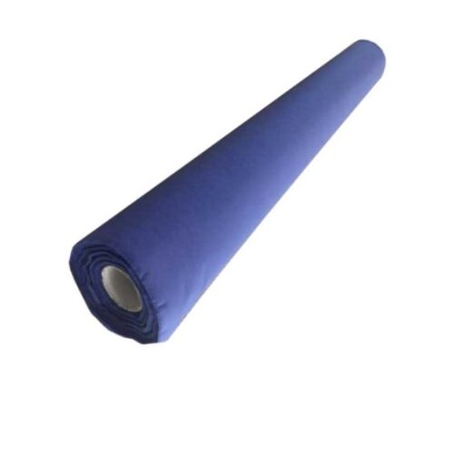 رول ملحفه یکبار مصرف عرض 80 بافتینه 38 گرم 18 متر آبی کاربنی